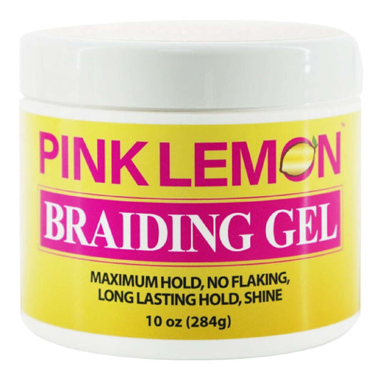 Pink Lemon Braiding Gel 10 Oz